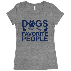 Dogs are my favorite people T-Shirts