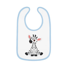 Load image into Gallery viewer, Baby Contrast Trim Jersey Bib