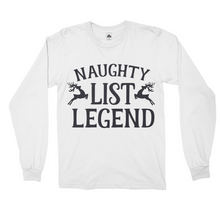 Load image into Gallery viewer, Naughty List Long Sleeve Shirts