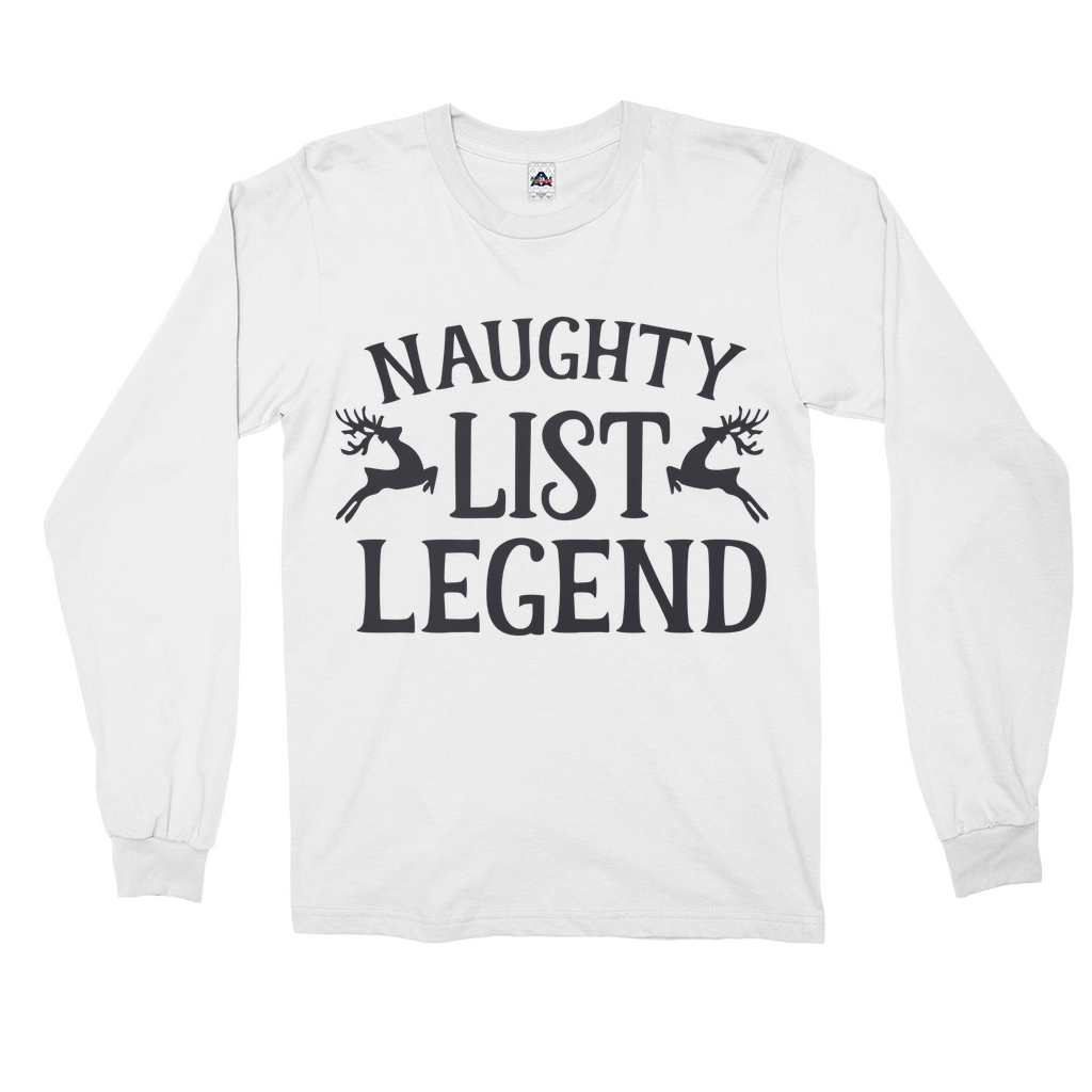 Naughty List Long Sleeve Shirts