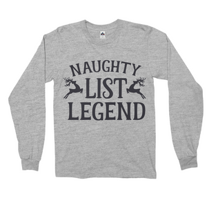 Naughty List Long Sleeve Shirts