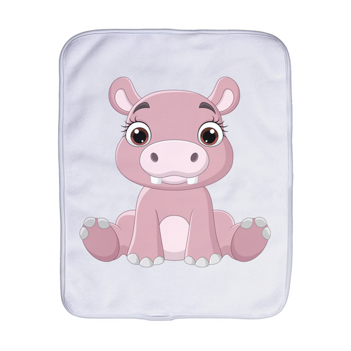 Burp Hippo Cloth