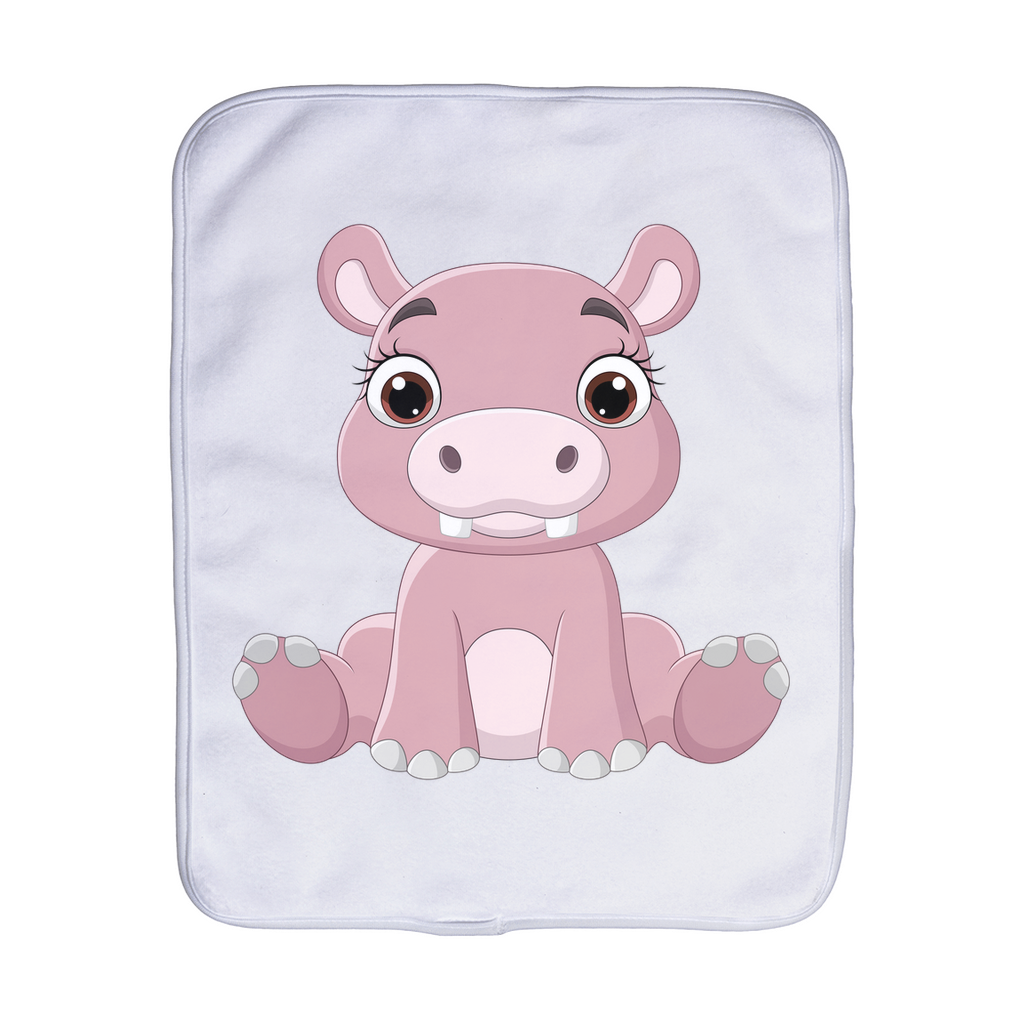 Burp Hippo Cloth