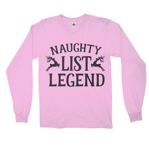 Naughty List Long Sleeve Shirts