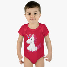 Load image into Gallery viewer, Infant Baby Rib Bodysuit