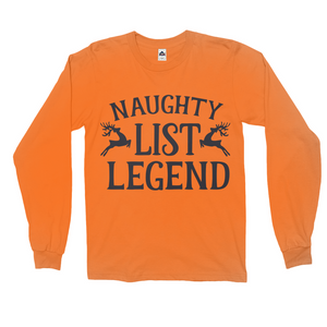 Naughty List Long Sleeve Shirts