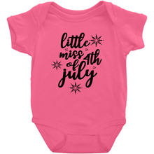 Load image into Gallery viewer, Little Miss 4th July Onesies