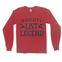 Load image into Gallery viewer, Naughty List Long Sleeve Shirts