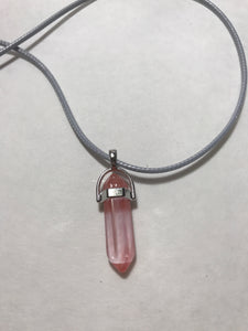 Multi-Color Hexagonal Pendant