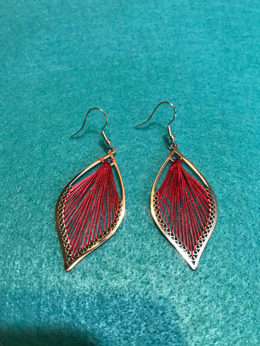 Hand Threaded earrings