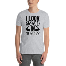 Load image into Gallery viewer, Muscle Short-Sleeve Unisex Cotton T-Shirt