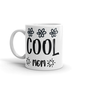 Cool Mom White Glossy Ceramic Mug