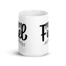 Load image into Gallery viewer, Mom Fuel White glossy mug